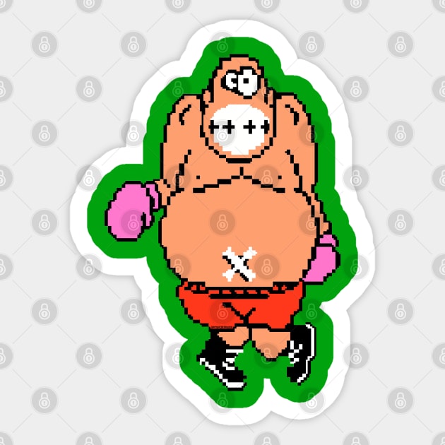 King Hippo Sticker by LocalZonly